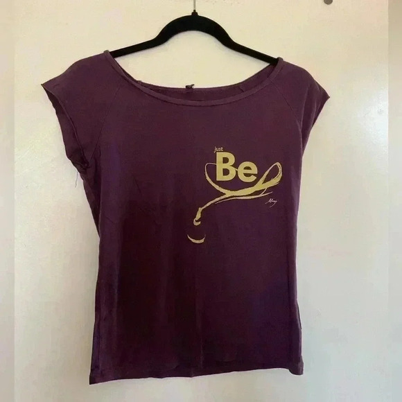 Mooji Cap Sleeve Tee - Picture 1 of 6